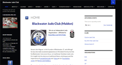 Desktop Screenshot of blackwaterjudoclub.co.uk